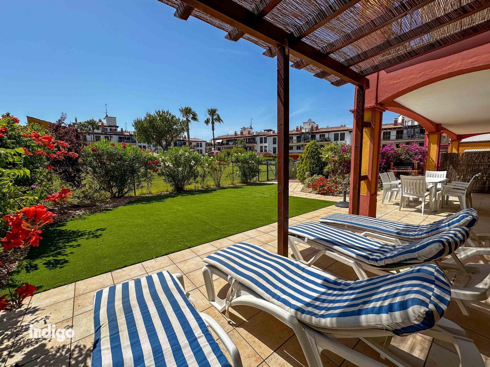 Modern Garden Apartment Ayamonte Esterno foto